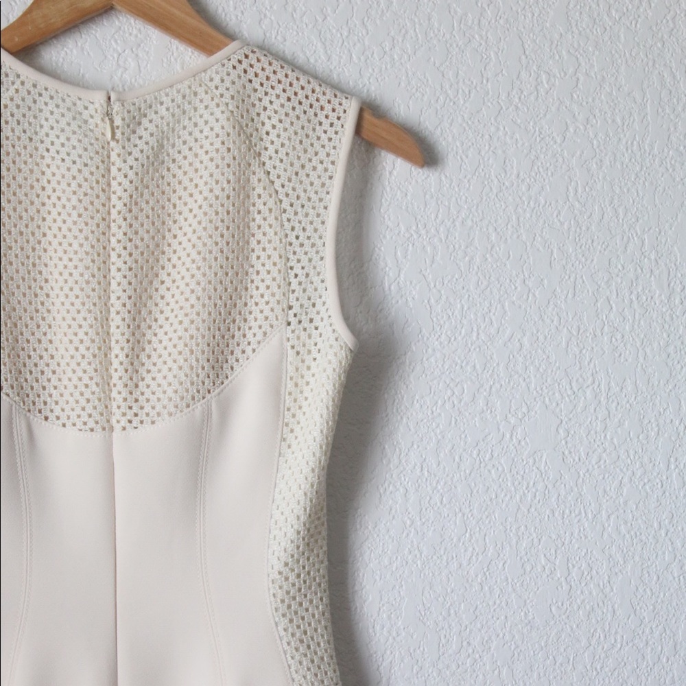 Paule Ka Cream Dress Sz: 36